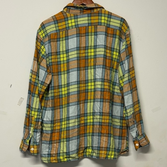 Levis Men’s Jackson Plaid Worker Overshirt in Jones Plaid Starlight Multi - Picture 3 of 6